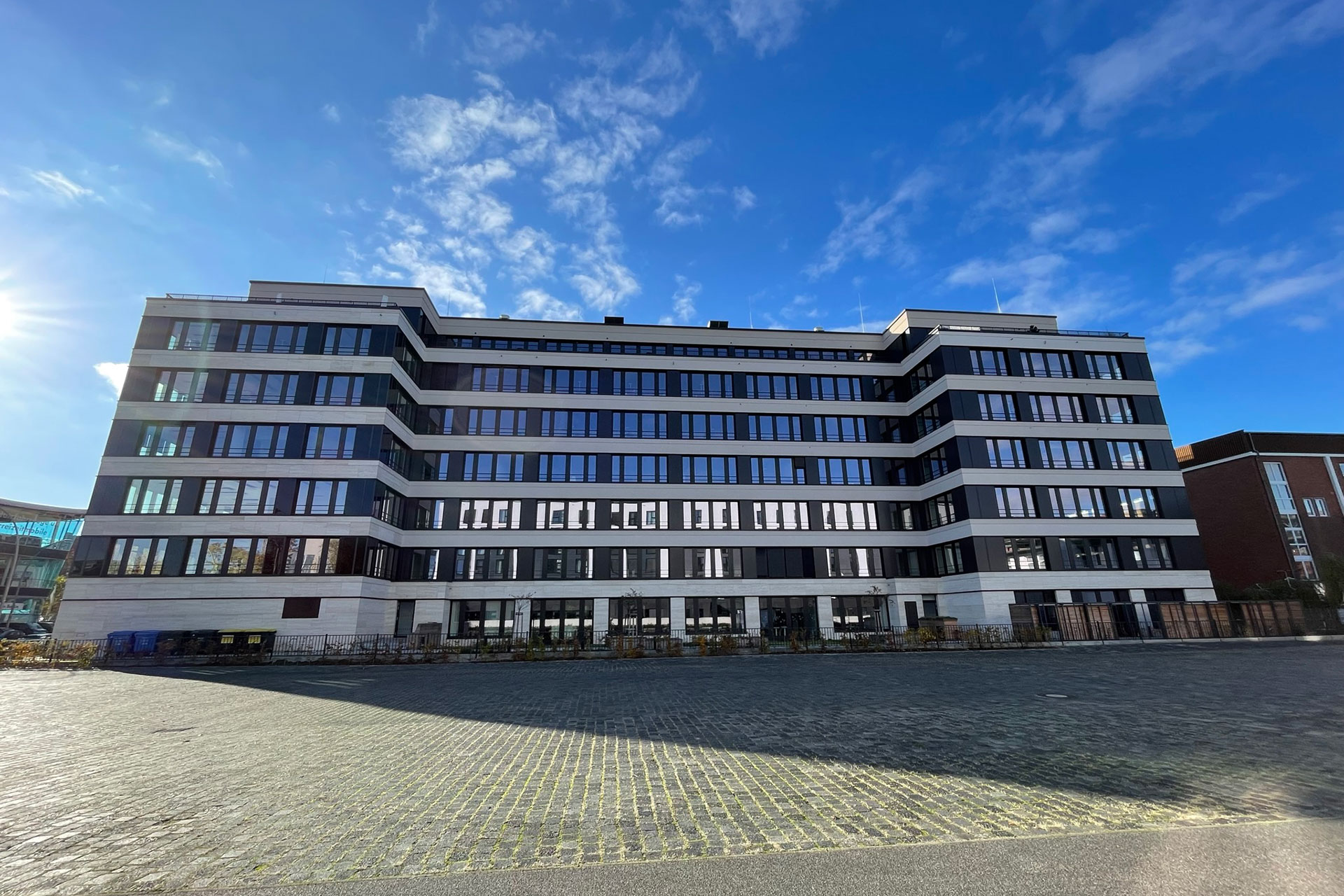 Fassade vom Gebäude Franklinstraße Berlin