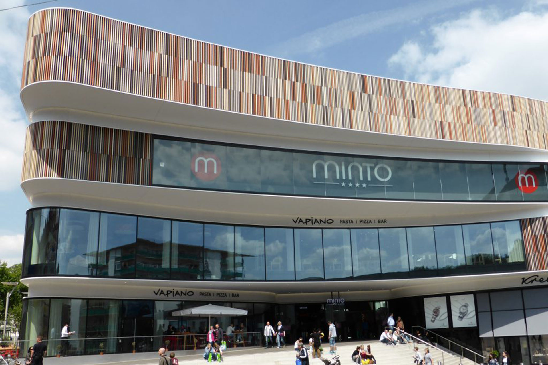 Minto Mönchengladbach, Fassade